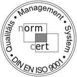 Zertifikat DIN EN ISO 9001 Qualitätsmanagement